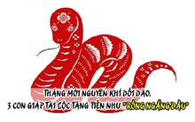 Sang tháng mới nguyên khí dồi dào, 3 con giáp có tài lộc tăng tiến như "rồng ngẩng đầu", tiền chảy hết vào túi