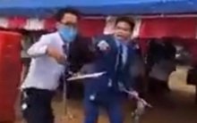 Công an thông tin vụ “Chạy tụt quần để được cọc đất"