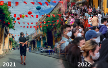 Khung cảnh trái ngược qua 2 cái Tết ở Hội An: Phố cổ đã đón hàng nghìn du khách trở lại