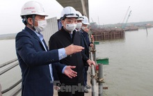 Chủ tịch Hà Nội kiểm tra công trường dự án giao thông đầu năm