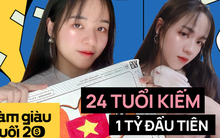 Cô gái 24 tuổi kiếm 100 triệu/tháng, tiết kiệm 1 tỷ đưa cho cha mẹ xây nhà: Mỗi ngày ngủ 5 tiếng, làm 3 công việc cùng lúc