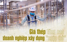 Giá thép tăng cao, doanh nghiệp xây dựng "ngộp thở"