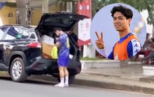 Giản dị như Công Phượng: Giàu có là thế nhưng chỉ đi dép lê chạy Toyota Corolla Cross đến sân tập