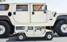 'Quái vật ăn xăng' Hummer H1 độ lớn gấp 3 bình thường: Vào xe vẫn có thể đứng thẳng, bên trong rộng như một ngôi nhà