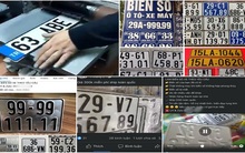 Gắn biển số giả, người điều khiển xe bị phạt bao nhiêu tiền?