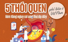 Chuyên gia cảnh báo: 5 thói quen làm tăng nguy cơ ung thư dạ dày, 2/5 trong đó người Việt rất hay mắc phải