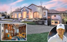 Có gì trong dinh thự giá 7,1 triệu USD của ngôi sao làng golf Jordan Spieth: Rộng hợn 1000m2, đủ sân bóng rổ, sân golf đến bể bơi vô cực