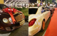 Xôn xao clip kỷ niệm cưới của đại gia buôn lợn Hải Dương: Dàn siêu xe trăm tỷ nối đuôi, siêu tổ hợp biệt thự rộng như vũ trụ, có cả du thuyền trong hồ