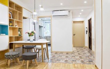 Căn hộ 50m² cho 3 thế hệ sinh sống được thiết kế hợp lý đến từng mét vuông