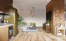 Căn hộ nhỏ ghi điểm tuyệt đối bởi sự sắp xếp hợp lý trong từng centimet