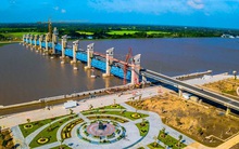 Ngắm siêu công trình thủy lợi Cái Lớn - Cái Bé trước ‘giờ G’ khánh thành