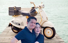 Ông xã Đoàn Di Băng lùng sục mua vespa đắt nhất thế giới làm quà 8/3 dù vợ không biết đi