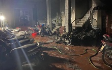 "Nữ nạn nhân tử vong trong vụ cháy có thể do sốc khói, rơi từ trên tầng xuống"