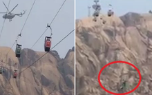 Cáp treo đứt dây, 63 người bị treo lơ lửng trên độ cao 460m suốt 45 tiếng đồng hồ trong tình trạng thương tâm và hoảng loạn