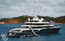 Cận cảnh siêu du thuyền xa hoa của ông chủ tập đoàn LVMH