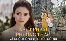 Tuổi 40 độc thân, nữ NSƯT xứ Nghệ sống trong nhà vườn rộng 8.000 m2 ở ngoại ô Hà Nội, sáng sớm dậy ra vườn cắt hoa, thưởng trà