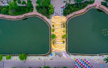 [ẢNH] Phố đi bộ Trịnh Công Sơn rực rỡ sắc màu trước ngày hoạt động