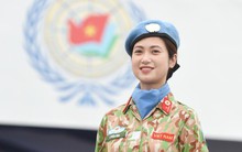 'Bóng hồng' 9x lên đường làm nhiệm vụ gìn giữ hoà bình Liên Hợp Quốc