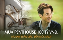 Tậu penthouse duplex 100 tỷ VNĐ cạnh sông Sài Gòn, "đại gia ngầm" Hà Anh Tuấn giàu đến mức nào: Sáng làm TGĐ, tối đi hát, thời gian rảnh lại đầu tư BĐS