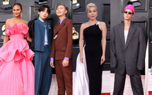 Siêu thảm đỏ Grammy 2022: Lady Gaga - Doja Cat chặt chém BTS, vợ chồng Justin Bieber như quấn chăn bên quân đoàn sao lên đồ quá dị