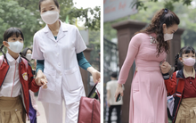 Ảnh: Gần 1 triệu học sinh Tiểu học Hà Nội đi học trở lại, sau 7 tháng cuối cùng cũng được gặp mặt bạn bè - thầy cô rồi!