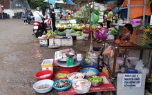 Thực phẩm không rõ nguồn gốc tràn chợ tự phát