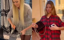 Cắt nát túi Chanel đắt đỏ vì không được mua sắm