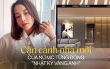 Cận cảnh nhà của nữ MC từng đóng "Nhật ký Vàng Anh": Diện tích 120m2, đập thông từ hai căn chung cư, treo ảnh cá nhân quanh nhà