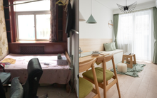 Căn hộ đổ nát, lỗi thời biến đổi đầy ngoạn mục thành không gian sống hiện đại, đầy tiện nghi