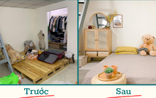 Chỉ với 8 triệu, cô gái Đà Nẵng cải tạo căn phòng trọ 12m² "sang trang mới"