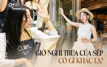 Cùng là nữ văn phòng, trong khi giờ nghỉ trưa chị em đồng nghiệp rủ nhau ra ngoài thư giãn, thì các sếp lại chọn lối đi khác để thành công?