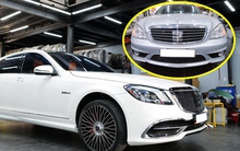 Mercedes-Benz S63 AMG 'lột xác' thành Maybach S 450 với chi phí ngang ngửa một chiếc Kia Morning