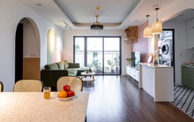 Cặp vợ chồng Hà Nội "thổi luồng gió mới" cho căn hộ gần 100m² với chi phí chỉ 270 triệu