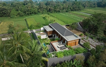 Nét thanh cảnh nơi biệt thự vườn quê Indonesia