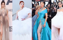 Đọ sắc vóc "đỉnh cao" của dàn hoa hậu xinh đẹp, nóng bỏng "đổ bộ" thảm đỏ LHP Cannes 2022