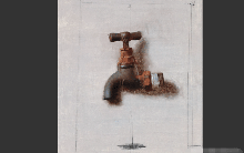 Bức tranh vòi nước bị chê xấu xí nhưng đáng giá 4 tỷ đồng: Phóng to 5 lần mới hiểu vì sao