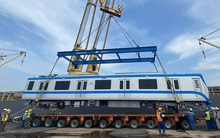 Toàn bộ 17 đoàn tàu Metro số 1 đã có mặt ở TP.HCM