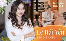 [Làm giàu tuổi 20] Đạo diễn, CEO Lê Hải Yến: "Tôi từng xấu hổ, thậm chí là stress vì không đủ tiền để trả lương nhân viên, phải đi vay nợ"