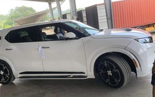 VinFast VF 9 lộ diện 'trần trụi' ở Lạng Sơn trước khi xuất sang thị trường tỷ dân: Nội thất thương gia được hé mở, nhiều chi tiết gây tò mò