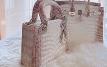 Đẳng cấp chiếc túi Lady Dior "bạch tạng" đang gây sốt: Đỉnh cao kỹ thuật xử lý da cá sấu, khách hàng được đánh dấu chủ quyền theo cách độc lạ