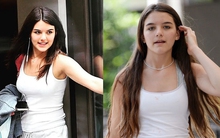 Suri Cruise ở tuổi 16 sở hữu diện mạo xinh đẹp, được ví như bản sao của mẹ