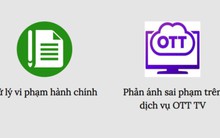 Người dân phản ánh sai phạm nội dung của dịch vụ OTT qua mạng