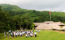 Hà Nội có một ngôi trường ở lưng chừng núi, trẻ được học tập đi đôi với thực hành: Năm nào cũng có dự án thỏa sức sáng tạo
