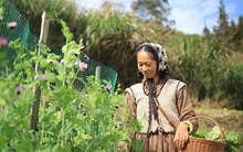 Cô gái trẻ lên núi xây nhà đẹp như chuyện cổ tích, tự tay nuôi gà nuôi vịt, may quần áo ôm giấc mơ "làm" Lọ Lem