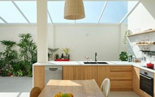 Nhà cấp 4 như mang cả bầu trời vào không gian nhờ cách thiết kế đơn giản