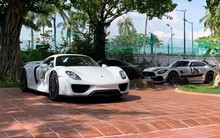 Porsche 918 Spyder hàng hiếm gia nhập garage cả nghìn tỷ đồng, chuẩn bị cho hành trình siêu xe cuối tháng này