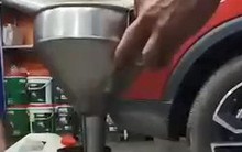 Công an vào cuộc điều tra vụ "đổ 500 nghìn xăng, hút ra chỉ được 9,5 lít"