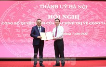 Tân Phó Bí thư Thành ủy Hà Nội Trần Sỹ Thanh: Tôi xin hứa sẽ làm tròn bổn phận