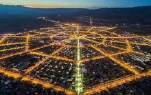 Độc đáo thành phố quy hoạch theo hình 'bát quái' ở Trung Quốc