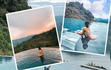 4 bể bơi vô cực "nhìn là muốn đi" ở vùng núi phía Bắc: View thung lũng đẹp mê mẩn, lại còn điều chỉnh nhiệt độ theo mùa